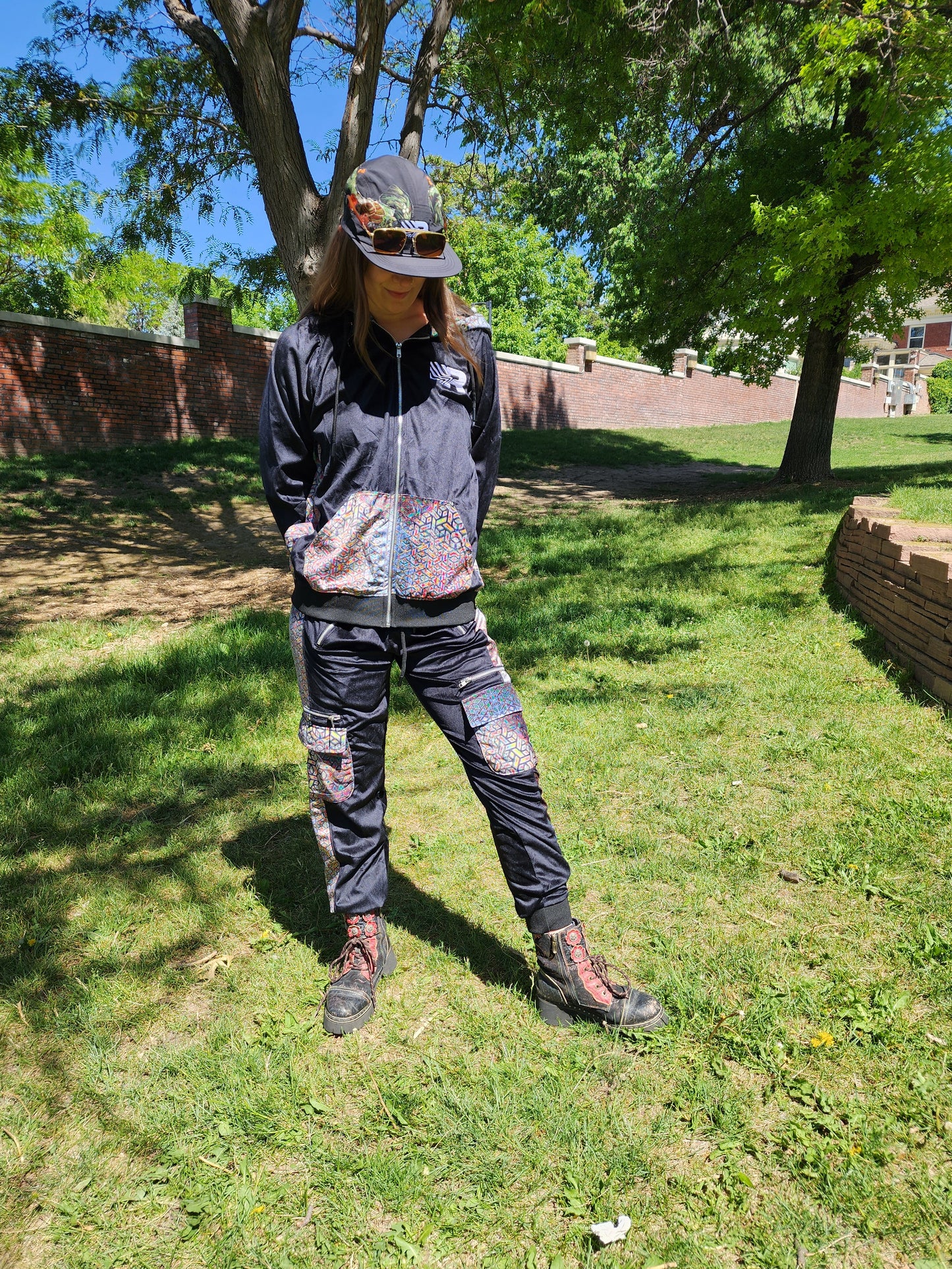 Geo Color Pants