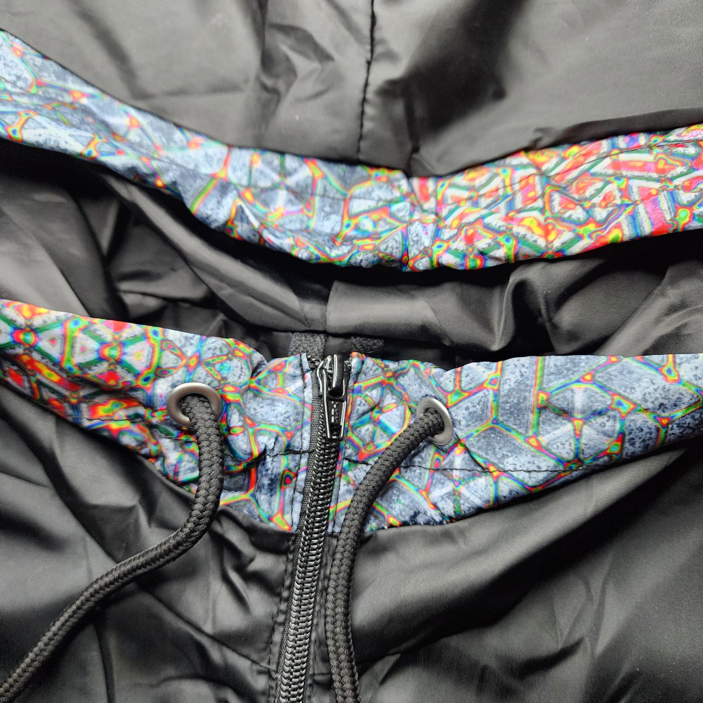 Geo Color Windbreaker