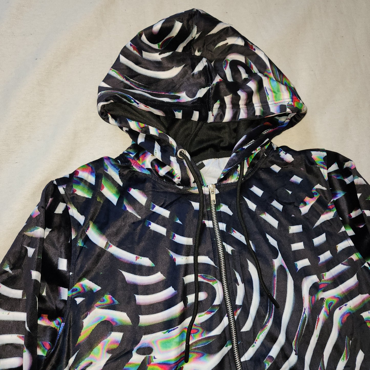 Disco Zebra Zipup