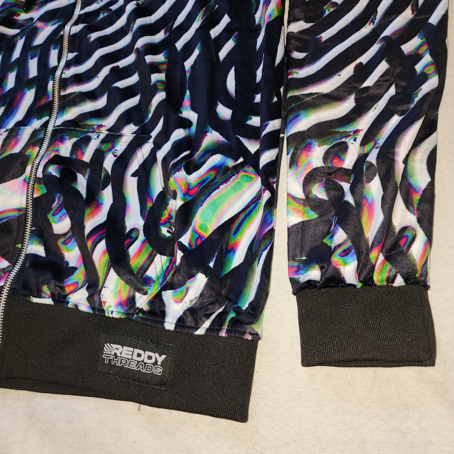 Disco Zebra Zipup