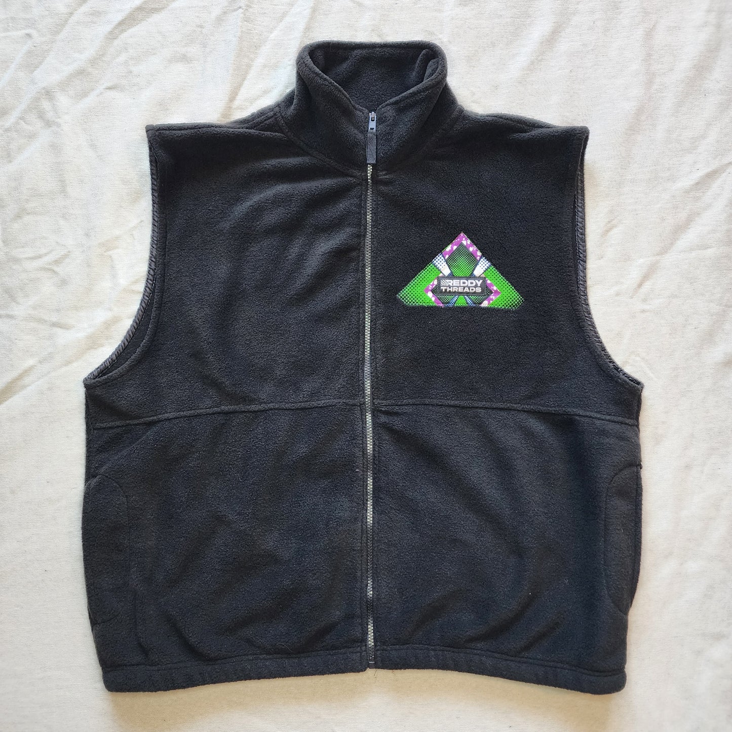 Zipped Upcycled Vest