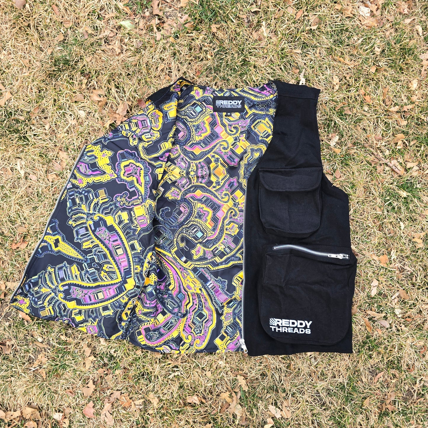 Glitched Filigree Vest