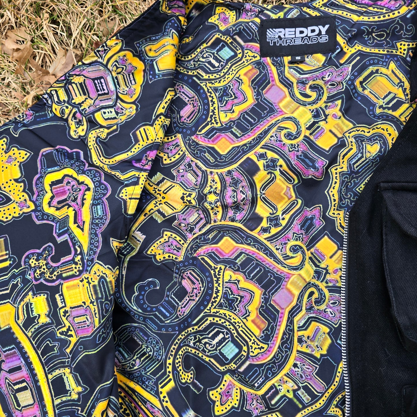 Glitched Filigree Vest